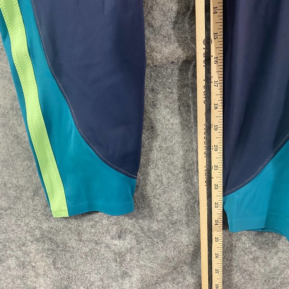 Athleta Blue and Green High-Waisted Leggings - Picture 12 of 16